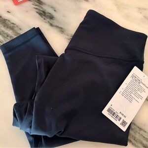 lululemon athletica women’s blue wunder under Leggings